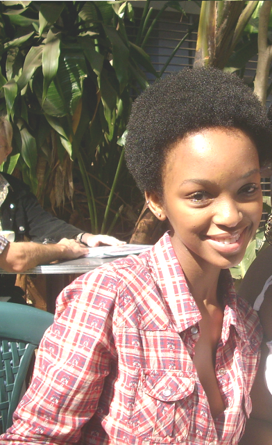 nandi mngoma fame young hair lady before africa south african