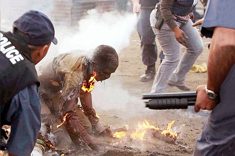 murder rates south africa sa three globally according reports crime johannesburg village most violence